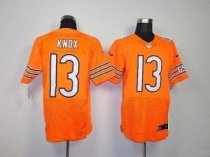 Nike Bears -13 Johnny Knox Orange Alternate Stitched NFL Elite Jersey