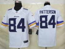 Nike Vikings -84 Cordarrelle Patterson White Stitched NFL Limited Jersey