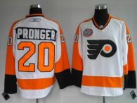 Philadelphia Flyers -20 Chris Pronger Stitched Winter Classic White NHL Jersey