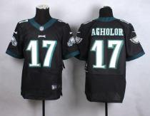 Nike Philadelphia Eagles #17 Nelson Agholor Black Alternate Men's Stitched NFL New Elite Jersey