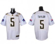 Nike Buffalo Bills -5 Tyrod Taylor White 2016 Pro Bowl Stitched NFL Elite Jersey