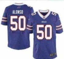 2013 NEW NFL Buffalo Bills 50 Alonso Blue Jerseys (Elite)