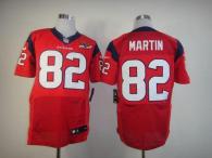 Nike Houston Texans #82 Keshawn Martin Red Alternate With 10th Patch Men's Stitched NFL Elite Jersey