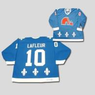 Nordiques -10 Guy Lafleur Stitched CCM Throwback blue NHL Jersey