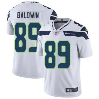 Nike Seahawks -89 Doug Baldwin White Stitched NFL Vapor Untouchable Limited Jersey