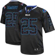Nike Bills -25 LeSean McCoy New Lights Out Black Men's Stitched NFL Elite Jersey