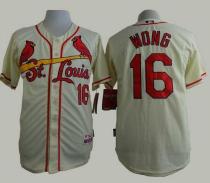 St Louis Cardinals #16 Kolten Wong Cream Cool Base Stitched MLB Jersey