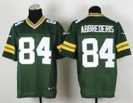 Nike Green Bay Packers #84 Jared Abbrederis Green Team Color Men's Stitched NFL Elite Jersey