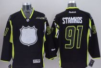 Tampa Bay Lightning -91 Steven Stamkos Black 2015 All Star Stitched NHL Jersey