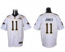 Nike Atlanta Falcons 11 Julio Jones White 2016 Pro Bowl Stitched NFL Elite Jersey