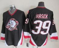 Buffalo Sabres -39 Dominik Hasek Black CCM Throwback Stitched NHL Jersey