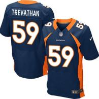 Nike Denver Broncos #59 Danny Trevathan Navy Blue Alternate Men's Stitched NFL New Elite Jersey