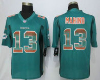 2015 New Nike Miami Dolphins -13 Marino Green Strobe Limited Jersey