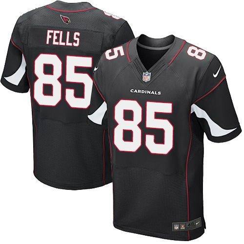 Nike Arizona Cardinals -85 Darren Fells Black Alternate Stitched NFL Elite Jersey