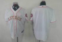 Houston Astros Blank White USMC Cool Base Stitched MLB Jersey