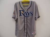 Tampa Bay Rays #19 Scott Kazmir Stitched Grey MLB Jersey