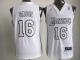 Los Angeles Lakers -16 Pau Gasol White Big Color Fashion Stitched NBA Jersey