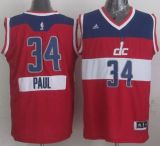 Washington Wizards -34 Paul Pierce Red 2014-15 Christmas Day Stitched NBA Jersey