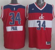 Washington Wizards -34 Paul Pierce Red 2014-15 Christmas Day Stitched NBA Jersey