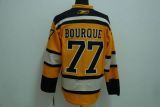 Boston Bruins -77 Ray Bourque Stitched Winter Classic Yellow NHL Jersey