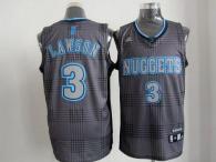 Denver Nuggets -3 Ty Lawson Black Rhythm Fashion Stitched NBA Jersey