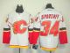 Calgary Flames -34 Miikka Kiprusoff Stitched White NHL Jersey