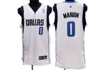 Dallas Mavericks -0 Shawn Marion Stitched NBA White Jersey