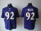 Nike Ravens -92 Haloti Ngata Purple Team Color Men Stitched NFL Limited Jersey