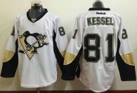 Pittsburgh Penguins -81 Phil Kessel White Away Stitched NHL Jersey