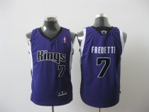 Sacramento Kings #7 Jimmer Fredette Purple Stitched Youth NBA Jersey
