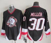 Buffalo Sabres -30 Ryan Miller Black CCM Throwback Stitched NHL Jersey