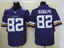 Nike Vikings -82 Kyle Rudolph Purple Team Color Stitched NFL Limited Jersey