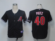 Arizona Diamondbacks #40 JJ Putz Black Stitched MLB Jersey