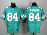 Nike Miami Dolphins #84 Jordan Cameron Aqua Green Alternate Men's Stitched NFL Elite Jersey