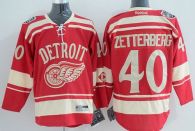 Detroit Red Wings -40 Henrik Zetterberg Red 2014 Winter Classic Stitched NHL Jersey