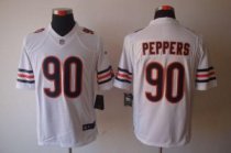 Nike Bears -90 Julius Peppers White Stitched NFL Limited Jersey