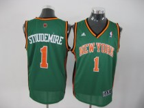 New York Knicks -1 Amare Stoudemire Green Stitched NBA Jersey