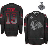 Chicago Blackhawks -19 Jonathan Toews Black Accelerator 2015 Stanley Cup Stitched NHL Jersey