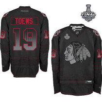 Chicago Blackhawks -19 Jonathan Toews Black Accelerator 2015 Stanley Cup Stitched NHL Jersey