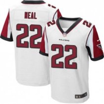 Nike Falcons 22 Keanu Neal White Stitched NFL Elite Jersey