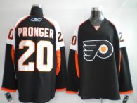 Philadelphia Flyers -20 Chris Pronger Stitched Black NHL Jersey