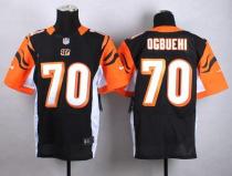 Nike Bengals -70 Cedric Ogbuehi Black Team Color Men's Stitched NFL Elite Jersey