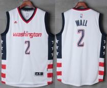 Washington Wizards -2 John Wall New White Home Stitched NBA Jersey