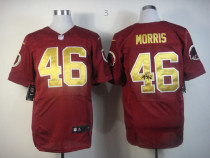 Nike NFL Washington Redskins -46 Alfred Morris Red(golden NO Elite Autographed Jersey