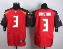 Nike Tampa Bay Buccaneers -3 Jameis Winston Red Team Color Stitched NFL New Elite jersey
