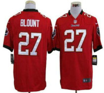 Nike Buccaneers -27 LeGarrette Blount Red Team Color Stitched NFL Game Jersey