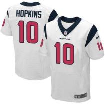 Nike Houston Texans #10 DeAndre Hopkins White Men's Stitched NFL Elite Jersey