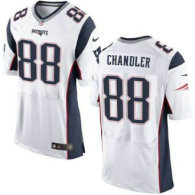 Nike New England Patriots -88 Scott Chandler White Stitched NFL New Elite Jersey