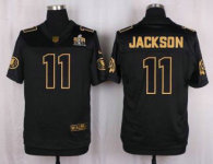 Nike Washington Redskins -11 DeSean Jackson Black Stitched NFL Elite Pro Line Gold Collection Jersey