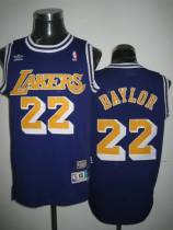 Los Angeles Lakers -22 Elgin Baylor Stitched Purple Throwback NBA Jersey